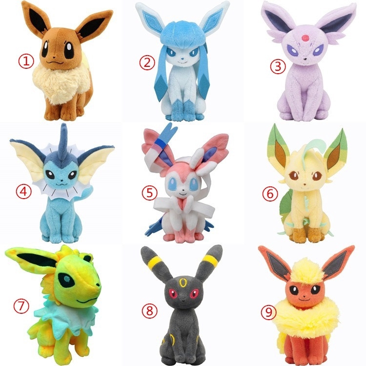 pokemon eevee evolution plush