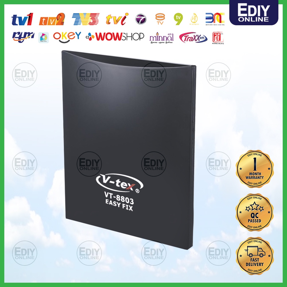 DIGITAL OUTDOOR ANTENNA UHF Aerial VT-8803 WATCH MYFREEVIEW ANTENA DVBT2 MYTV Tonton TV 天线