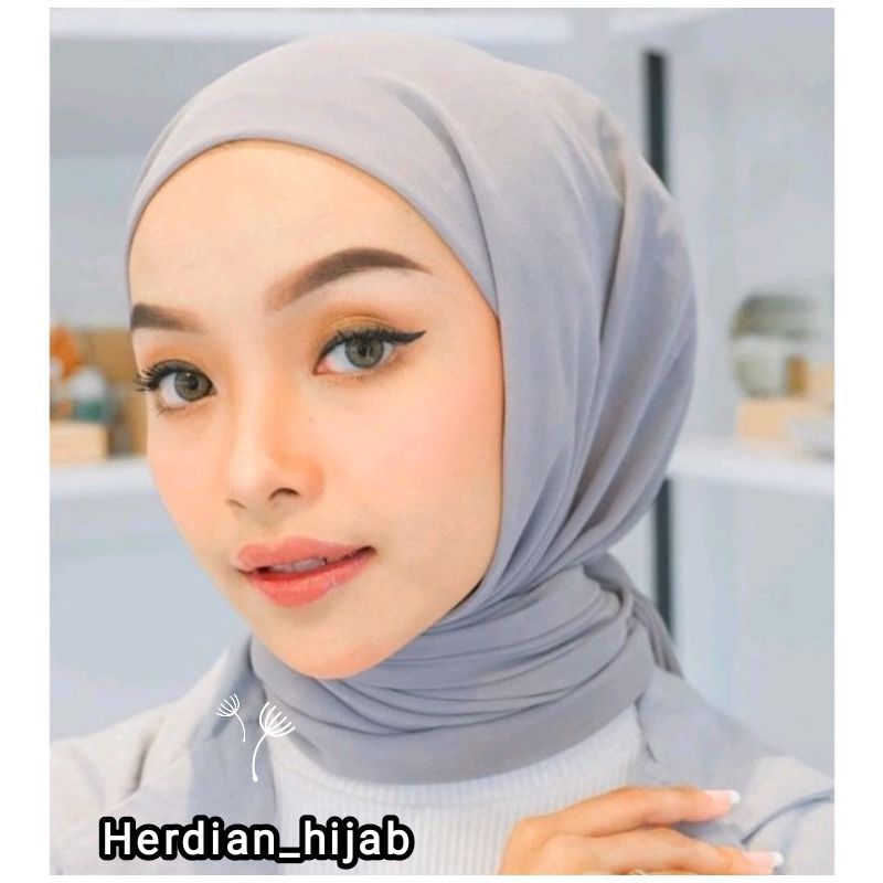 Instant Quadrilateral Hijab Plus Inner Baby Doll/Instant Quadrilateral