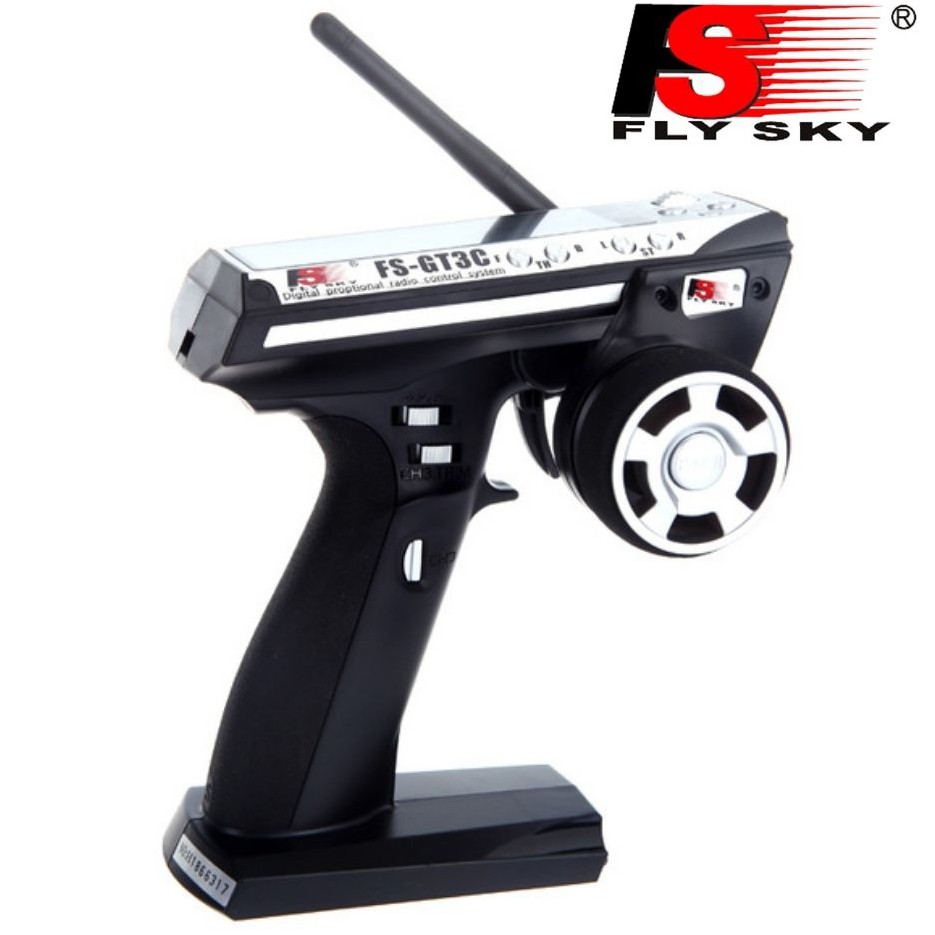 FlySky FSGT3C 3CH 2.4Ghz LCD Transmitter For RC Car Boat Come With
