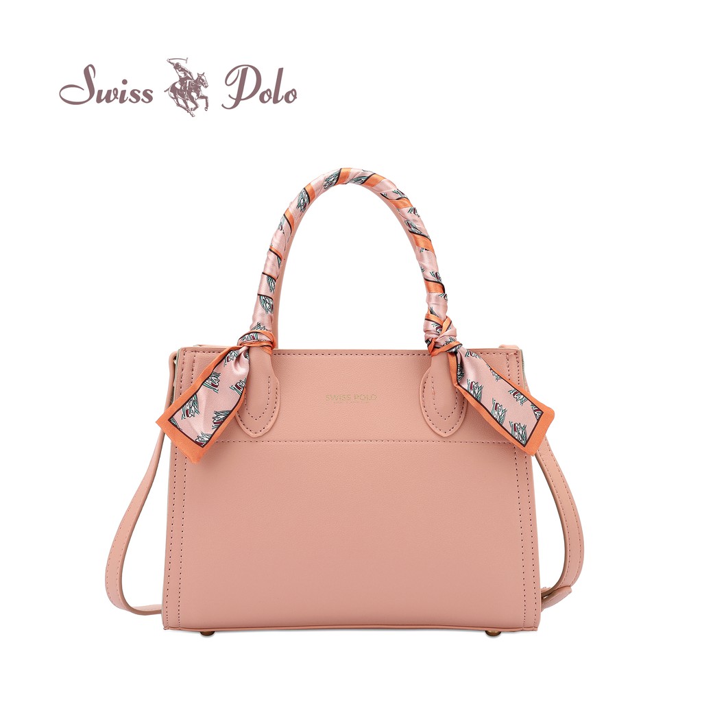 SWISS POLO LADIES TOP HANDLE SLING BAG HEB 20342 PINK Shopee Malaysia
