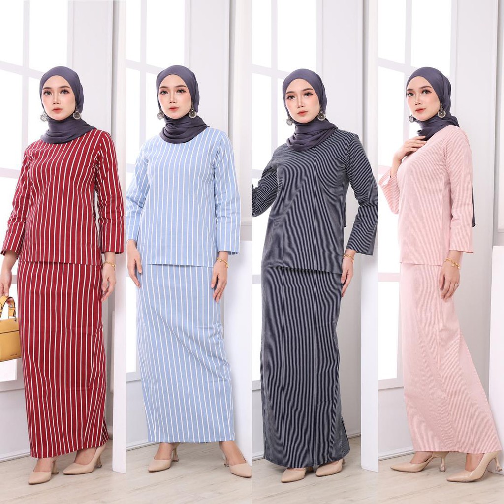  FREE POSTAGE Baju  Kurung  Kedah  Cotton Linen  by Alrura 