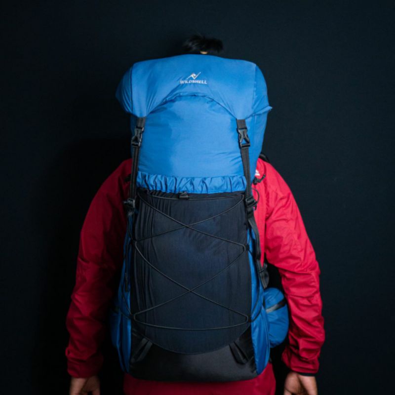 Backpack Ultralight Wildshell Futuha 30liter up to 50liter - Backpack - Mountain Bag - traveling Bag - outdoor Bag - 30L Ultralight daypack