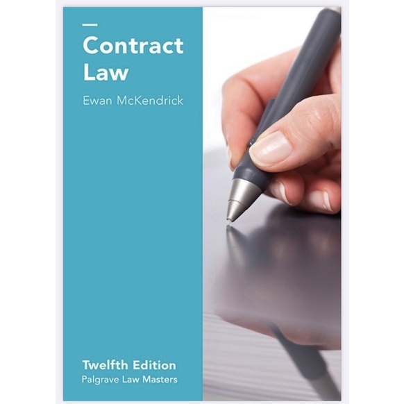 Contract Law Ebooks Ewan Mckendrick 12th Edition Pdf Shopee Malaysia