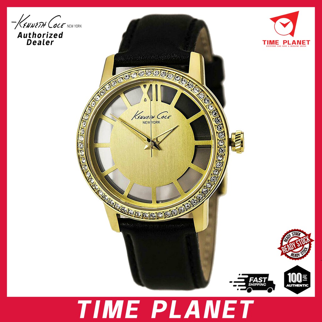 Cole Analog Casual Watch Transparency Black Women