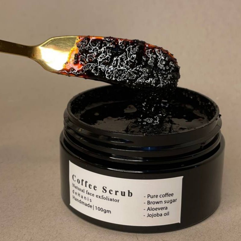 Dehanis Coffee Face Scrub Remove Blackhead, whitehead, acne scars