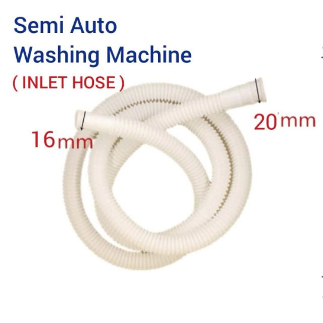 SEMI AUTO WASHING MACHINE INLET HOSE 1.5M For Panasonic,LG,Haier,daewoo