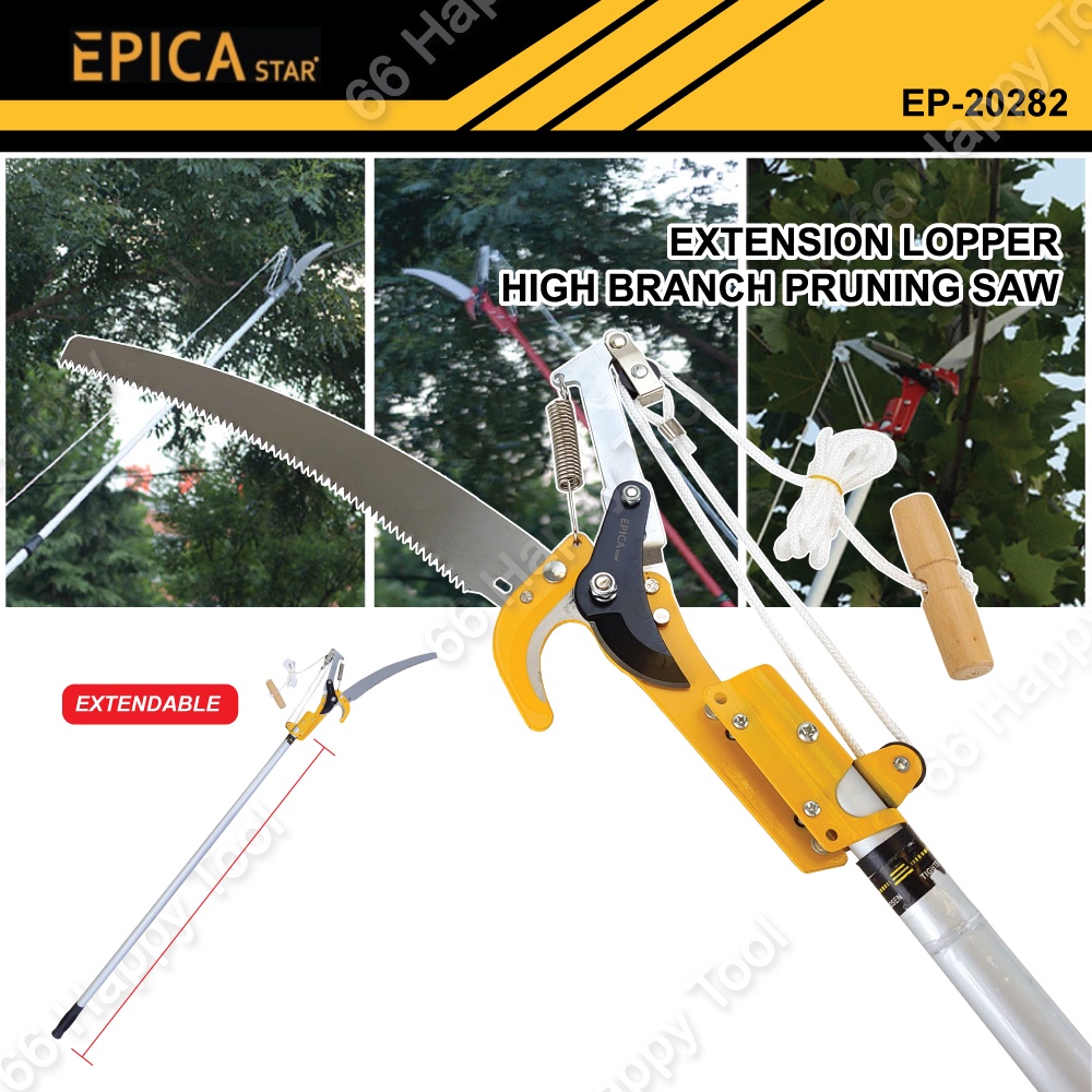 EPICA STAR Extension Lopper High Branch Pruning Saw EP20282 Extendable