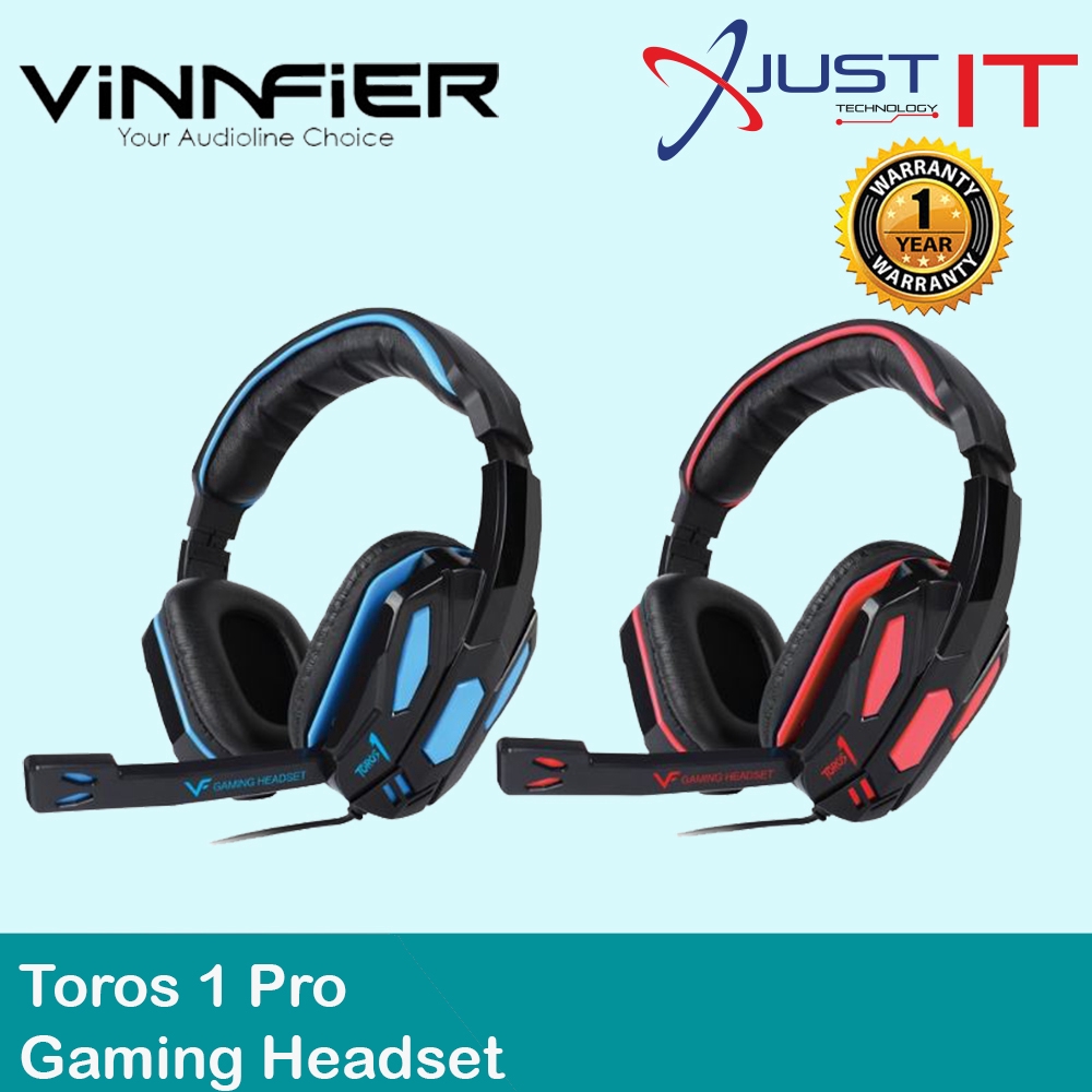 vinnfier toros 1 gaming headset with mic
