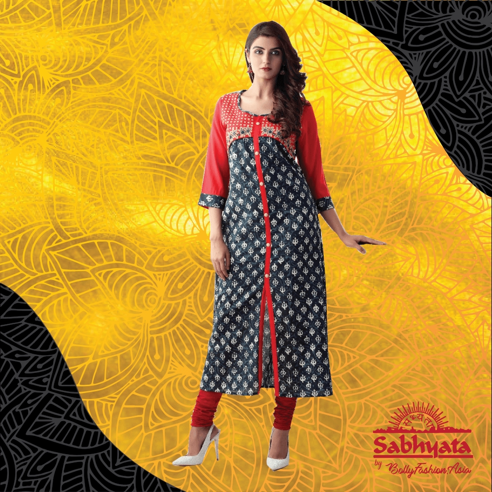 sabhyata anarkali kurtis