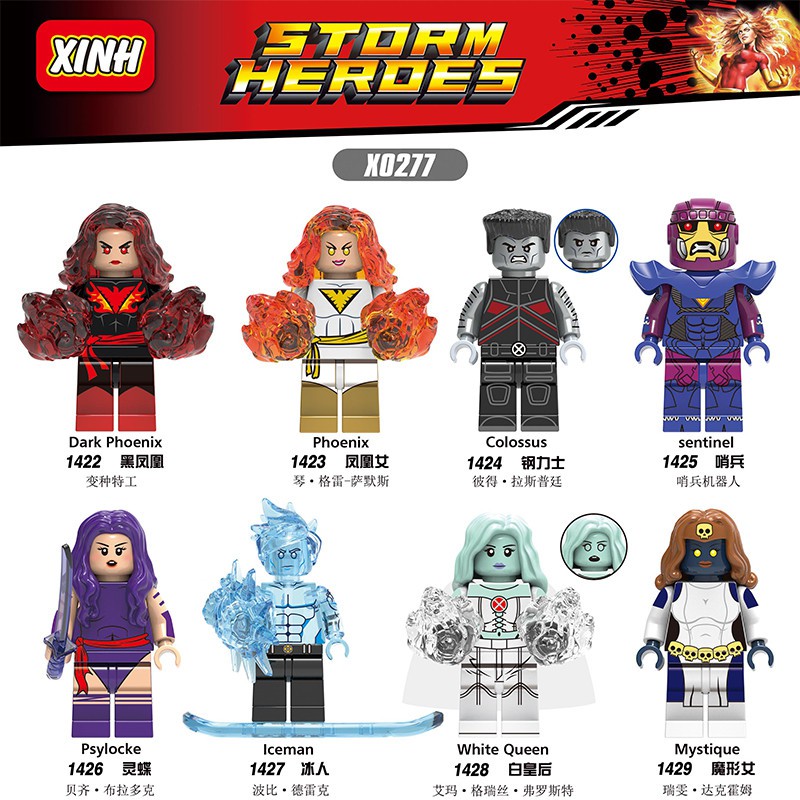 legos de x men