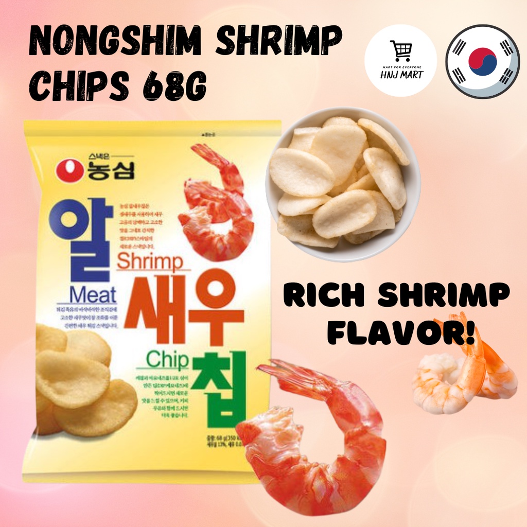 Nongshim Shrimp Chips 68g | Shopee Malaysia