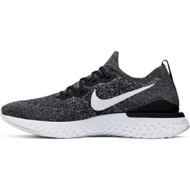 epic react flyknit 2 black and white