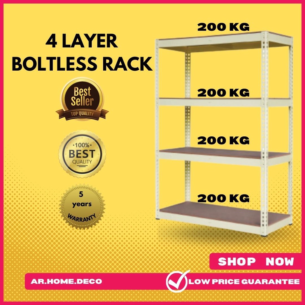 Boltless Rack Rak Besi Serbaguna / Storage Rack / Boltless Rack / Rak