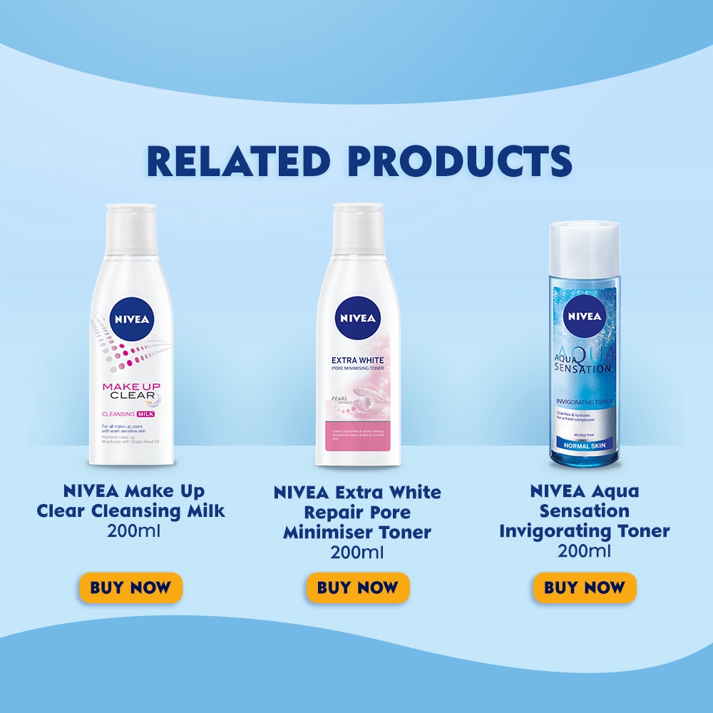 nivea toner rose water