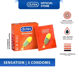 Durex Condom - Durex Sensation (3's)