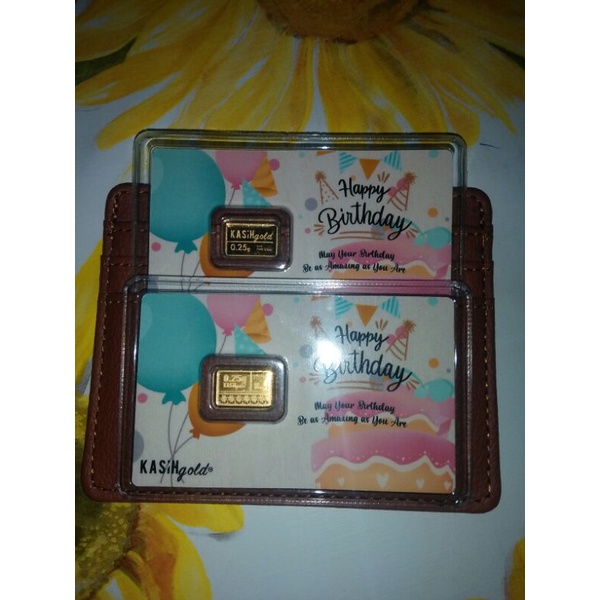Happy Birthday V2 ..😍 Sweet 😍 Gold Bar Tulin 999.9