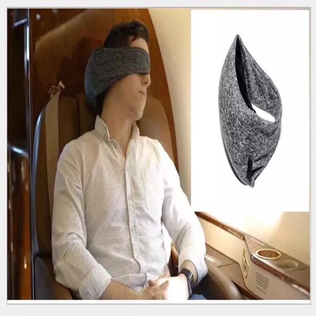 5⭐️REVIEW [GREAT DEALS] 2 in 1 Nap Neck pillow Travel car flight road tour train power nap