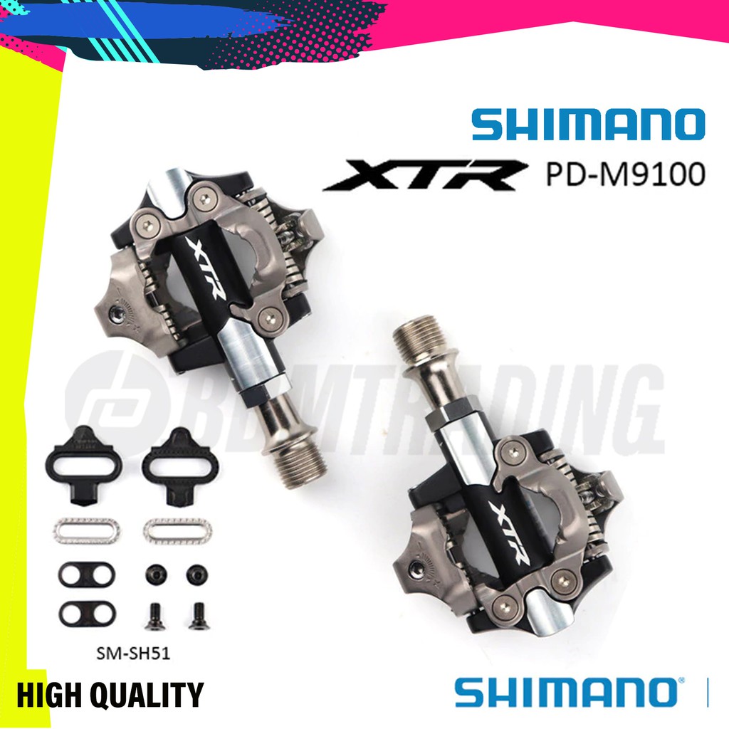 shimano m9100 pedals