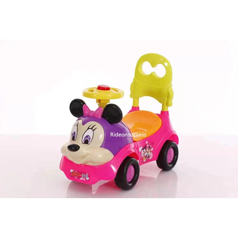 mickey mouse push car