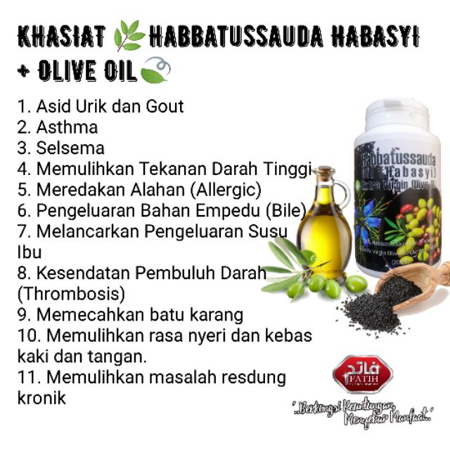 Habatus sauda khasiat