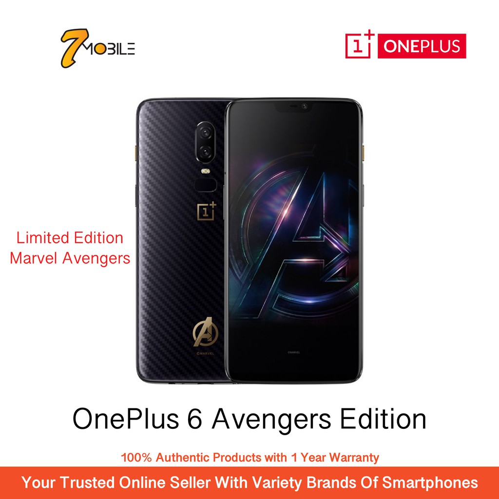 Oneplus 6 avengers edition buy online