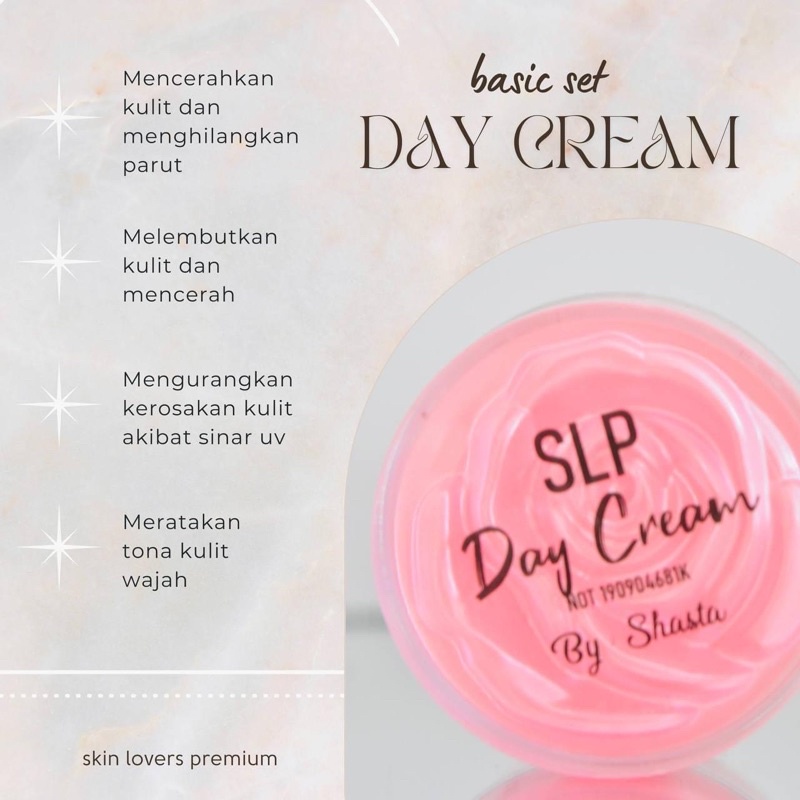 Day Cream (Size 10g) Krim Siang Mencerahkan Kulit Muka Cream Face Glowing Glow Skincare Skin Lover Premium