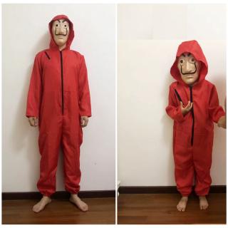 Kids Adult Cosplay Salvador Dali Money Heist The House Of Paper La Casa De Papel Costume Mask Shopee Malaysia - money heist roblox mask