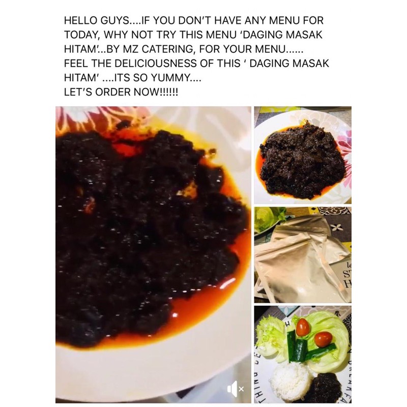 Daging Masak Hitam Ori Perak Shopee Malaysia