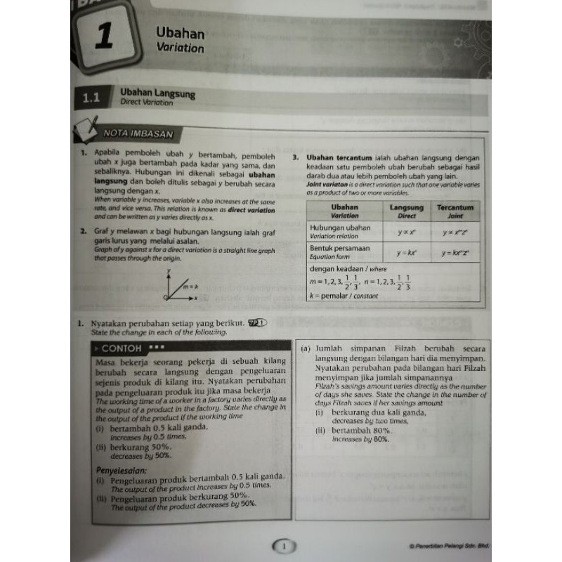 Bbss 2021 New Format Module More Kssm Matematik Tingkatan 5 Bilingual Shopee Malaysia