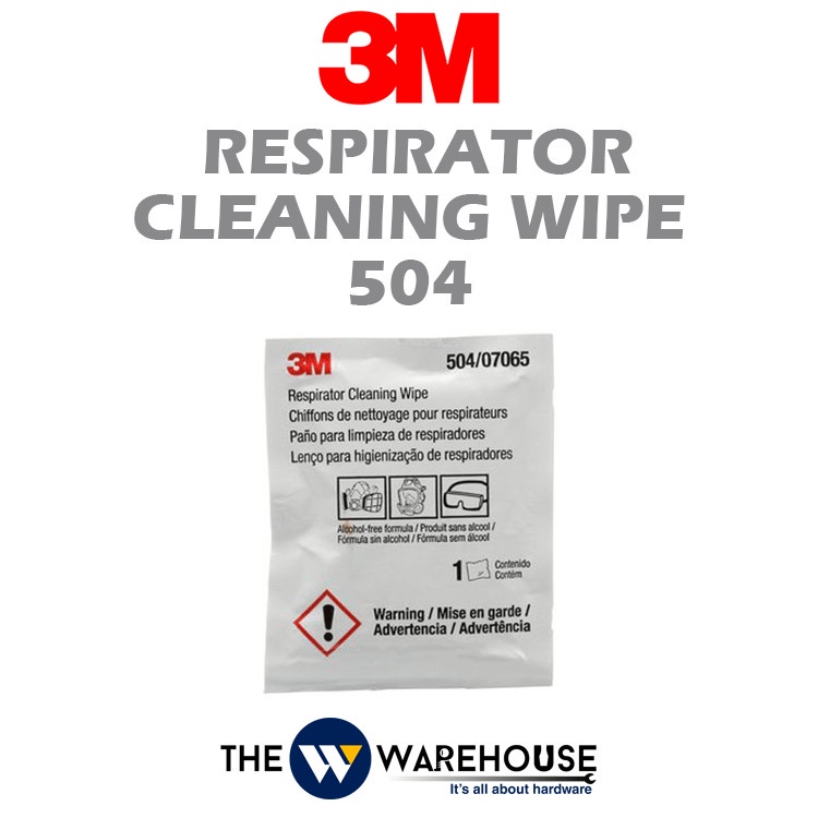 3M Respirator Cleaning Wipe 504 (100 PCS) Shopee Malaysia