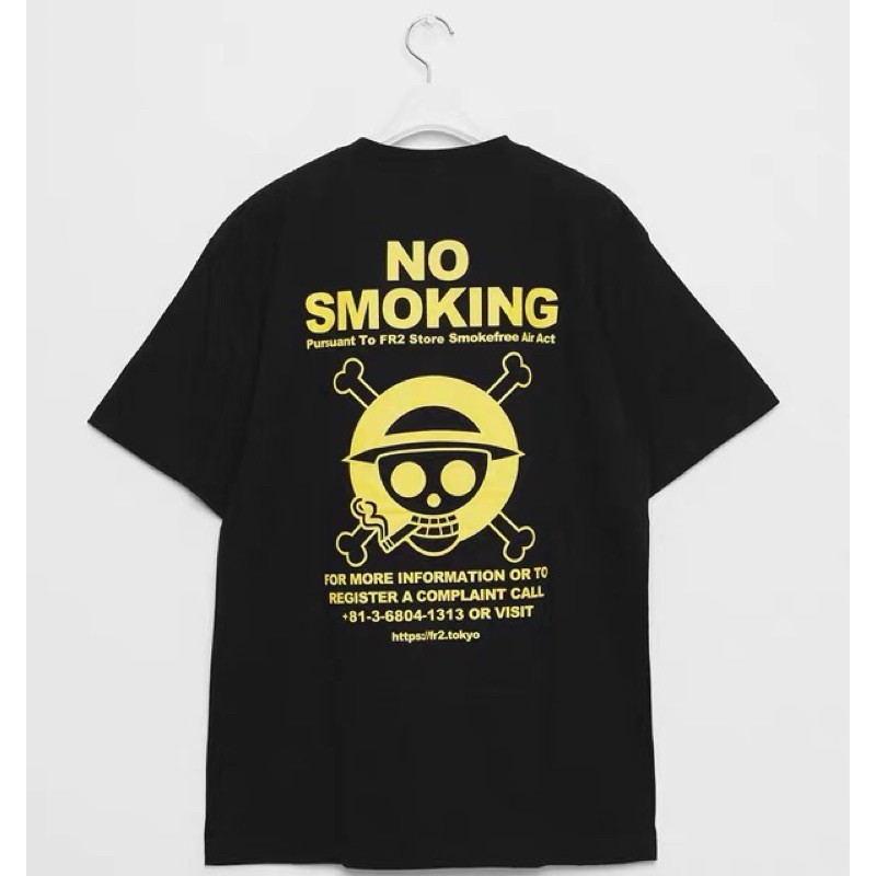 Fr2 Japan Fxxking Rabbits X One Piece Smoking Kills Tee T Shirt Pre Order Shopee Malaysia