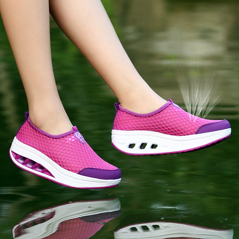 Women Shoes Sneakers Running Sports Breathable Break code 