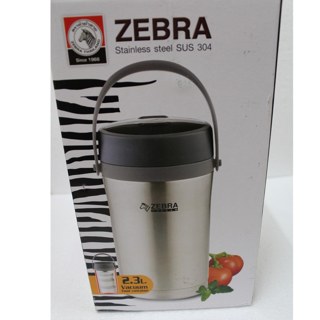 Zebra Vacuum Flask Vacuum Food ( 1.8L) ( 2.3L) Shopee Malaysia