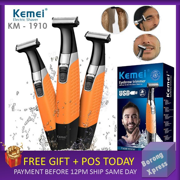 kemei eyebrow trimmer km 1910
