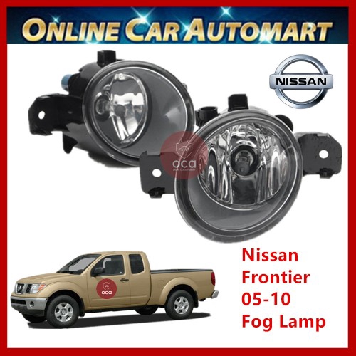 Nissan Frontier 05-10 Fog Lamp/Fog Light OEM Fit (White glass) 2pcs