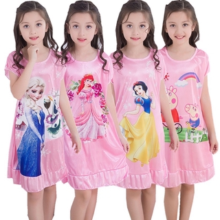 Ready stock 💝Pyjamas Girl Sophia/Frozen/Minnie/Snow White ...