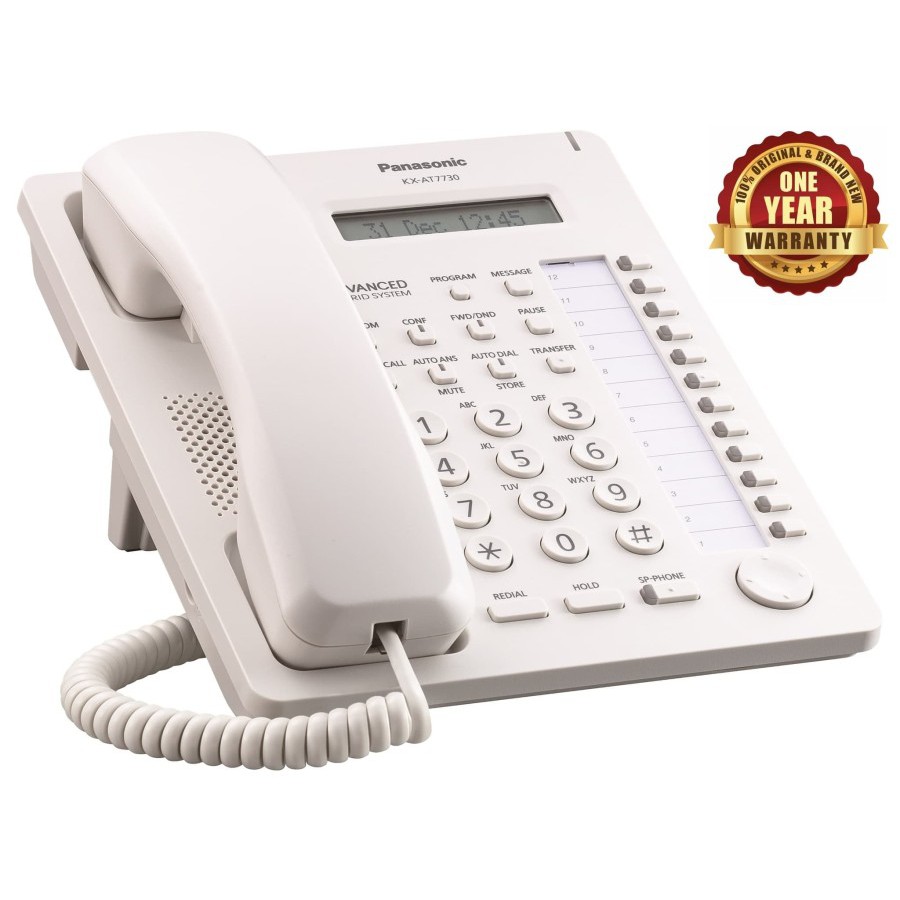 Panasonic PABX KX-AT7730 / KX T7730 ORIGINAL Guarantee Telephone ...