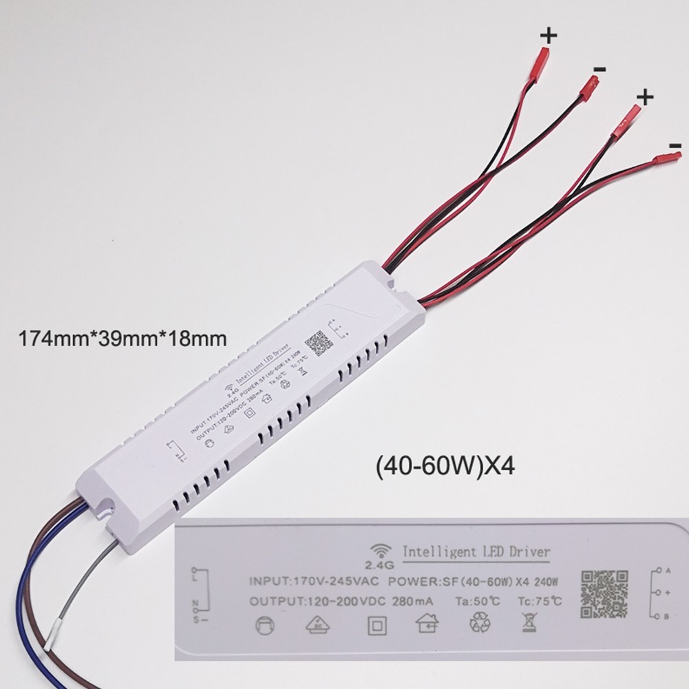 2.4G intelligent LED driver remote control power supply dimming and