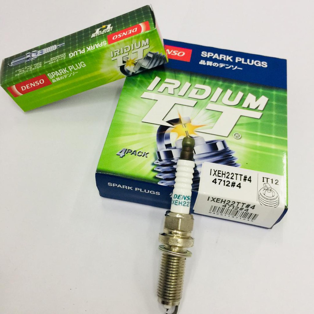 Denso IXEH22TT Iridium Genuine Spark Plug (4PCS) For Latio, Livina ...
