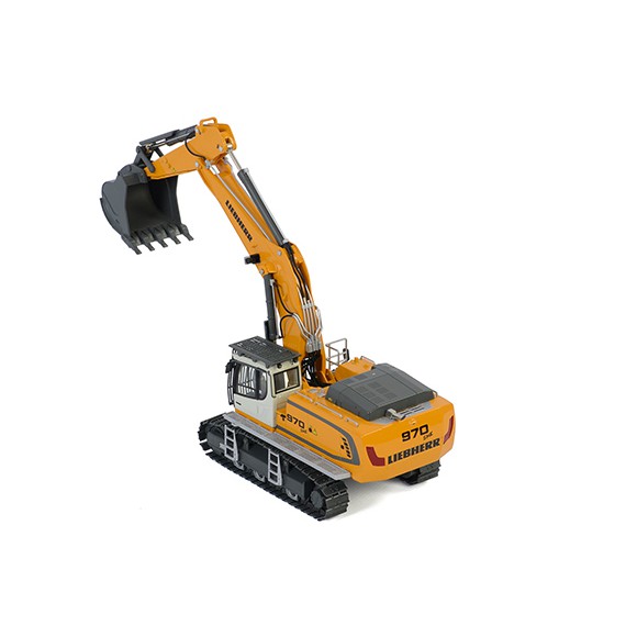 liebherr remote control excavator