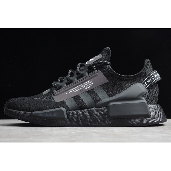 2020 Adidas NMD R1 Boost V2 Black FW1961 Running Shoes | Shopee Malaysia