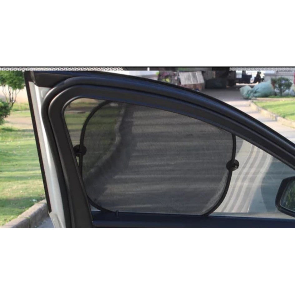 Car Side Black Window Sun Block Sun Shade Sunshade 2pcs(1 pairs