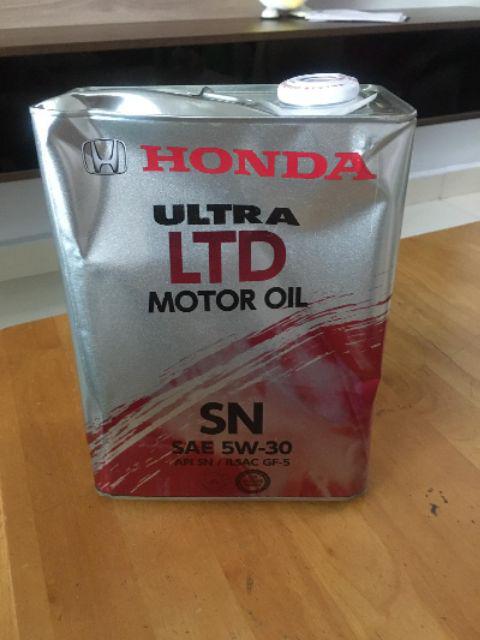 Honda ultra ltd 5w30