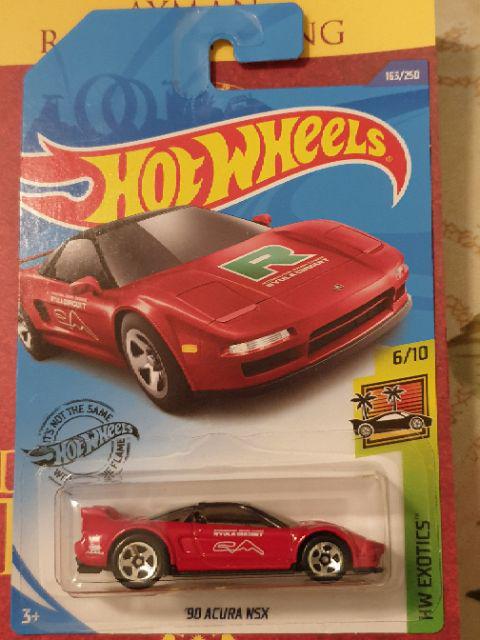 2020 Hot Wheels J Case Red Acura Nsx 163 Contemporary Manufacture Toys Hobbies