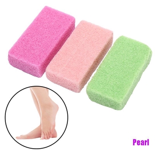 [Pearl] Pumice Sponge Stone Exfoliate Foot Care Remove Hard Dead Skin Feet Rasp