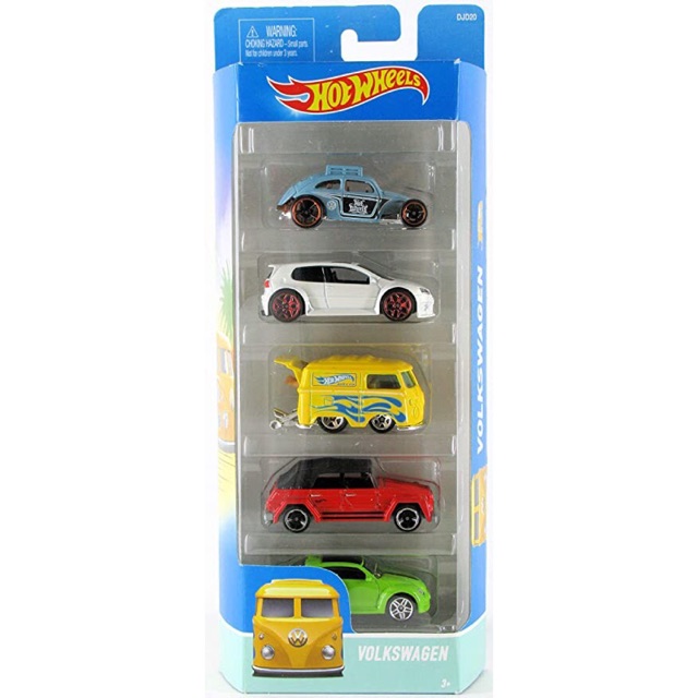 hot wheels volkswagen 5 pack