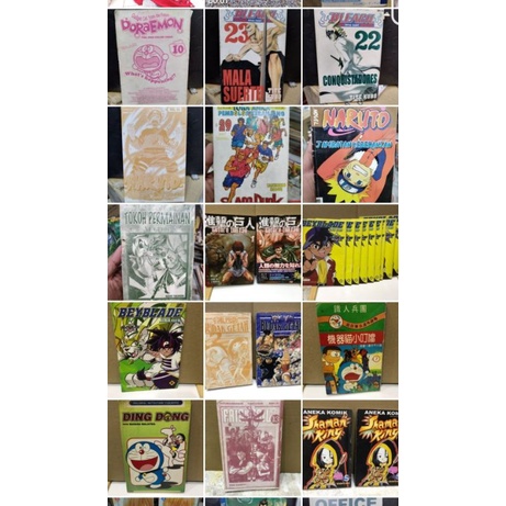 Komik Jualan Pelbagai Komik Part A, Komik Terpakai, buku second hand