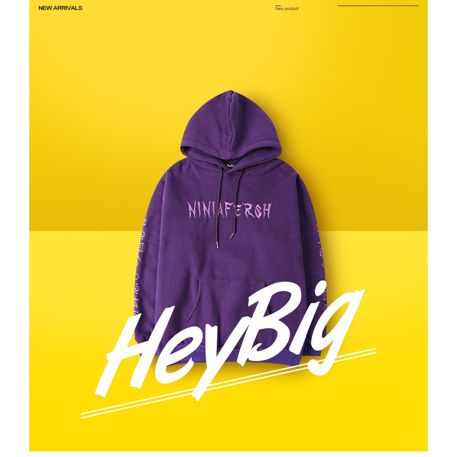 purple streetwear hoodie