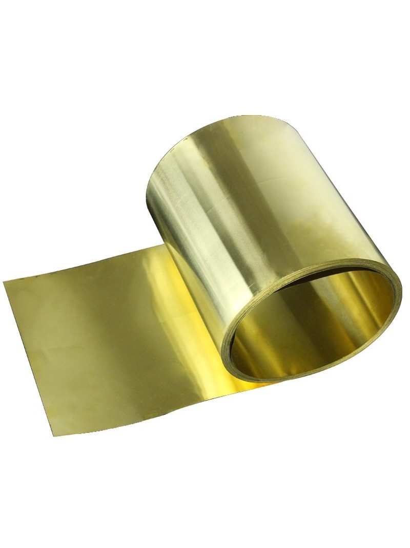 1M Thin Brass Strip Thickness 0.3MM Width 305MM Brass Sheet Gold Film Brass Foil Brass Plate H62 